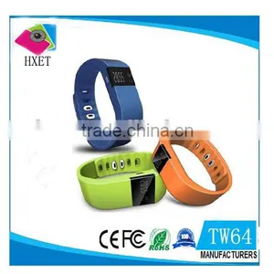 TW64 Bluethooth Fitness Tracker Activity Tracker Bracelet thumbnail-1