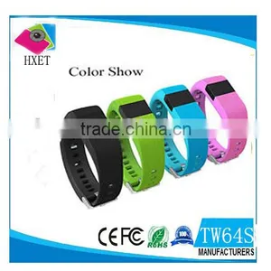 2016 Bluetooth Smart Watch TW64S Fitness Health Bracelet Heart Rate Pedometer Tracker thumbnail-1
