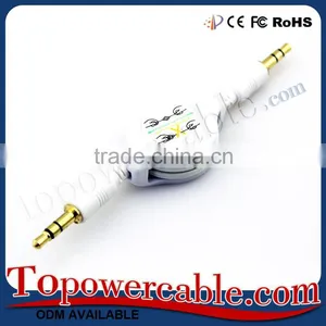 Factory Wholesale High Quality 3.5mm AUX Auxilary Cable Wire For Car thumbnail-4