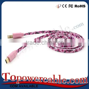 2016 New Coming Noodle Flat USB Type-A to Type C 3.1 Cable For Macbook 12' For Nexus 5X 6P thumbnail-4