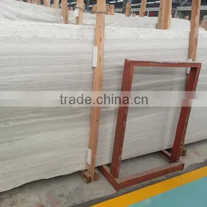 White Wooden Marble Slabs & Tiles, Chinese White Marble, White Marble Countertops, Steps, Skirtings, Wall Tiles thumbnail-1