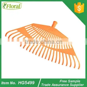 Power Plastic Leaf Rake thumbnail-1