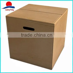 High Quality Brown Book Paper Storage Box thumbnail-1