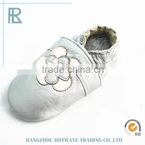 Wholesale Baby Moccasin Leather Shoes thumbnail-2