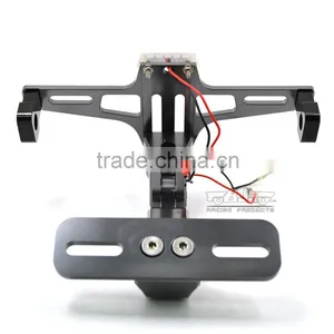 BJ-LPL-039 Manufacturer Aluminum Universal Motocross License Plate Holder Bracket With LED thumbnail-3