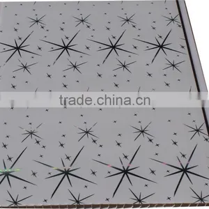 Hot Foil Stamping Pvc Ceiling Panel,ceiling Pvc Panel, Plastic Ceiling T001 thumbnail-4