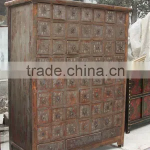 Chinese Anique Medicine Cabinet thumbnail-1