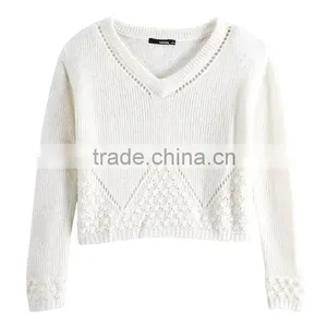 Wholesale Women Sweaters , Custom Knitted Sweaters thumbnail-4