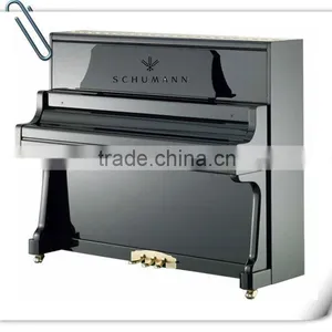 Schumann Black Upright Piano (A2) thumbnail-1