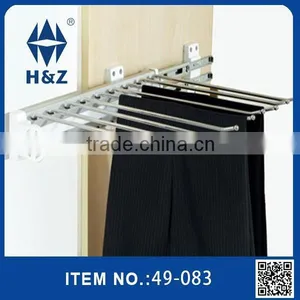 Side Pull-out Removable Trousers Rack thumbnail-1
