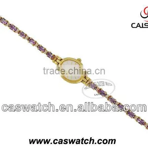 Luxury Jewelry Chain Watch With Diamond Inserted thumbnail-1