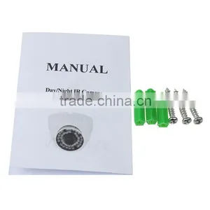420/480/600/700/800/1000TV Lines Plastic IR Dome Cctv Camera China thumbnail-5