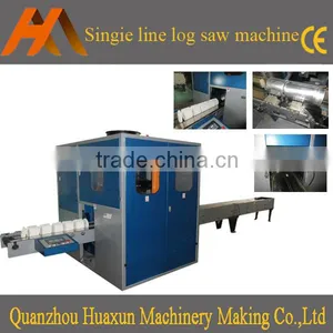 High Speed Automatic Log Saw Kitchen Towel Roll Toilet Paper Cutting Machinery thumbnail-1