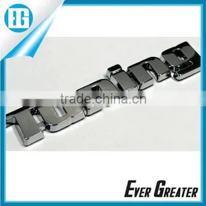 Custom Lettering Stickers Chrome Emblems 3m Metal Badge Plastic Emblems Lighted Car Emblem thumbnail-1