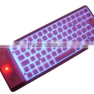 Computer Silica Gel Keyboard With Led Light thumbnail-1