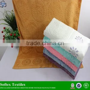 Jacquard Bath Towels 100% Cotton for Hotel Use thumbnail-3