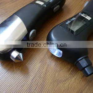 Very Useful Auto Emergency Tool With Digital Tire Gauge thumbnail-1
