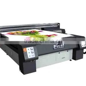 Docan Flatbed Printer At1440dpi, UV Inkjet Glass Printer thumbnail-1