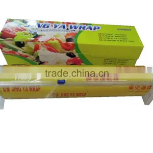 Factory Direct Price Good Stretching Pvc Wrap Film/cling Film Small Roll thumbnail-4