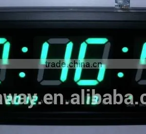 Quality Warranty Digital Wall Clock With Mouting Bracket thumbnail-1