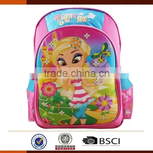 Beautiful Primary School Kids Backpack Bags for Girls Quality Choice thumbnail-1