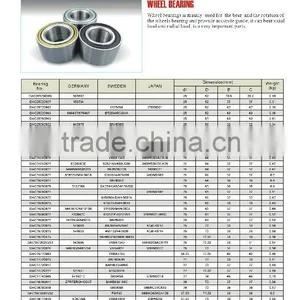 01 WHEEL BEARING AUTO BEARINGS DAC255200206 DAC25520037 thumbnail-1