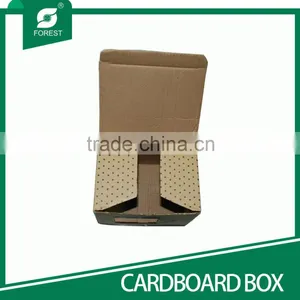 NEW SHAPE BROWN CORRUGATED CARDBOARD PAPER BOX FOR PACKAGING GLASS MUG WITH CLEAR WINDOW thumbnail-5