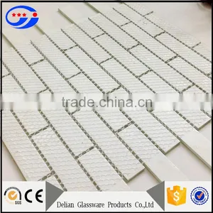 Strip White Glass Tile thumbnail-5