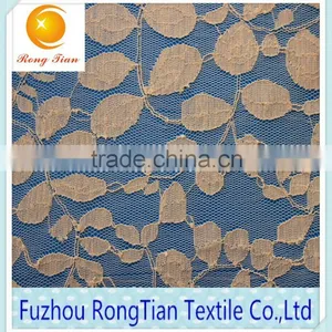 A New Design Leaves Pattern Cotton Lace Fabric for Decorative thumbnail-3