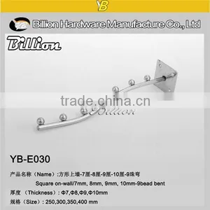Metal Hanging Hooks Silver Wall Mounted Hook Metal Wall Hooks thumbnail-6