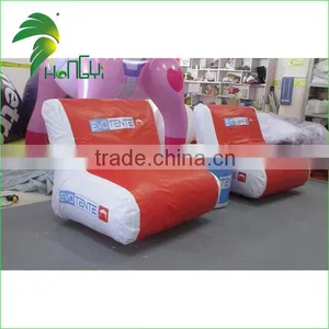 2016 Hot Sale High Quality PVC Inflatable Sofa Chair With Custom Made Logo Printed , Inflatable Chair For Sale thumbnail-2