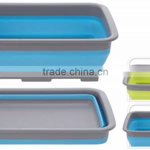 Collapsible Folding 10Lt Washing Up Bowl Caravan Camping Storage thumbnail-4