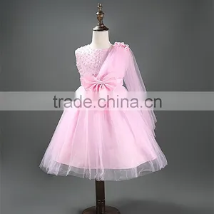 Wholesale Lace Applique Tutu Dress Chiffon Princess Dresses for Girls of 6 Years Old TR-WS37 thumbnail-6