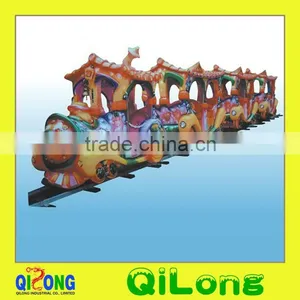 Attractive Amusement Park Electric Track Train thumbnail-1