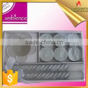 Wholesale New Style Gift Box Candle China Factory Pillar Candle Holiday Tealight Candle thumbnail-4