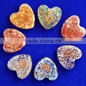 Orgone Heart Chakra Set | Chakra Orgonite Heart Set | Orgonite India thumbnail-1