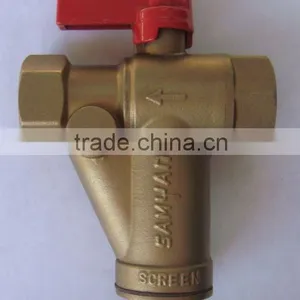 Brass Filter Ball Valve thumbnail-1
