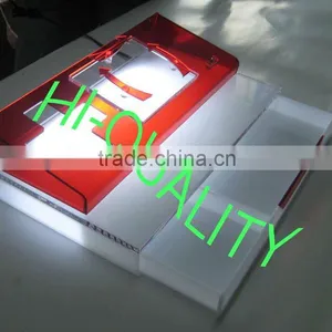 Elegant Acrylic LED Cosmetic Makeup Box thumbnail-1