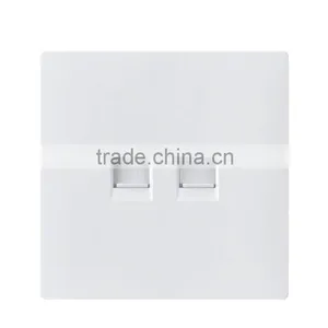 2016 Hot Design PC White Push Buton Telephone and Computer Socket thumbnail-1