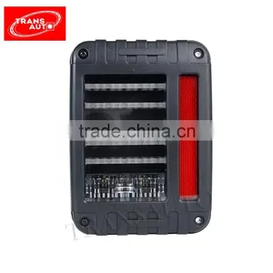 Off Road Blacked Out Jeep Wrangler LED Tail Lights for Jeep JK thumbnail-3