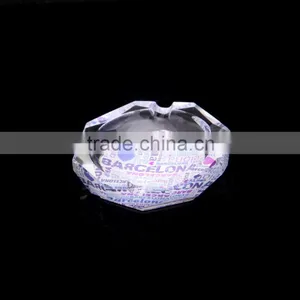 High Quality Round Shaped Ashtray With Crystal Ashtray thumbnail-1