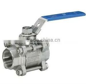 Stainlsess Steel Female Thread 3PCS Ball Valves thumbnail-1