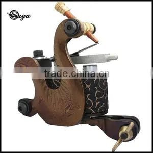 Wholesale10 Warp Coils Damascus Steel Tattoo Gun thumbnail-1