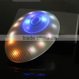 UFO Shape Boombox FM Bluetooth Speaker With Led Light thumbnail-1
