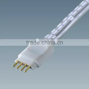 Fast 5050 SMD Strip Connector (L843) Male Plug 4 Wire thumbnail-1