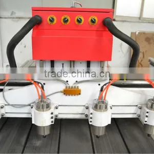 1325 Wood Router 3D 4 Heads CNC Machine thumbnail-4