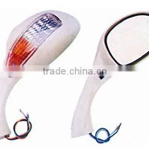 8mm Motorcycle and Scooter Rearview Mirror thumbnail-1