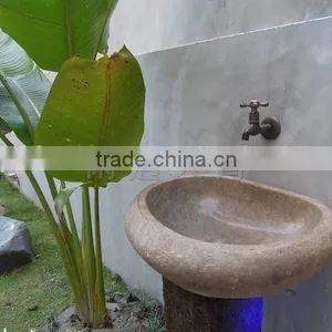 Popular Outdoor Natural Stone Wash Basin thumbnail-2