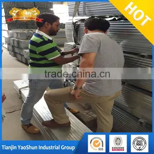 Cheapest Price Round Square Rectangle Section gi Steel Pipe Tube With Galvanized Surface Treatment thumbnail-5