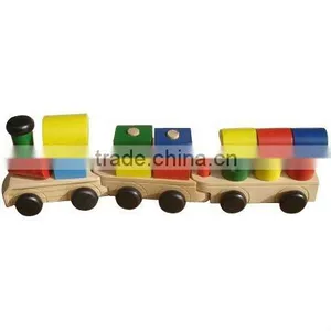 36.5*14.5*8cm Top Quality Wooden Train Toy For Kids With Promotions thumbnail-1